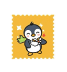ぺんぽこ（飛びたいペンギン）（個別スタンプ：10）