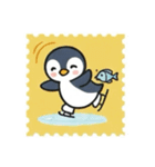 ぺんぽこ（飛びたいペンギン）（個別スタンプ：11）