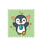 ぺんぽこ（飛びたいペンギン）（個別スタンプ：15）