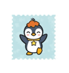 ぺんぽこ（飛びたいペンギン）（個別スタンプ：19）