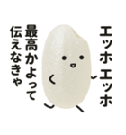 エッホエッホ！おこめちゃん♡（個別スタンプ：5）