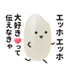 エッホエッホ！おこめちゃん♡（個別スタンプ：19）