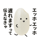 エッホエッホ！おこめちゃん♡（個別スタンプ：21）