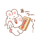 カナ＆カキ : 雨と夏 2（個別スタンプ：5）