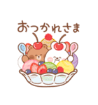 カナ＆カキ : 雨と夏 2（個別スタンプ：13）
