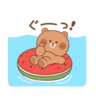 カナ＆カキ : 雨と夏 2（個別スタンプ：17）