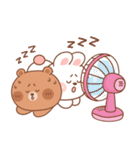 カナ＆カキ : 雨と夏 2（個別スタンプ：40）