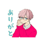 ゆめかわ男子の日常スタンプ（個別スタンプ：3）