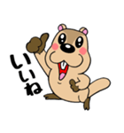 マーモットくん☆（個別スタンプ：9）