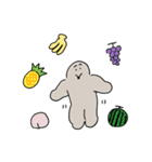 夏のもぐら人間（個別スタンプ：17）