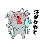 【夏】ネコ三兄弟二郎29（個別スタンプ：13）