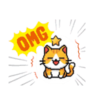 ドット絵猫LINEスタンプ（個別スタンプ：13）