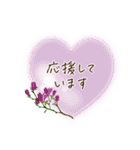 夏咲く花＊挨拶スタンプ（個別スタンプ：23）