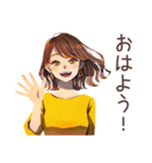 遅刻しがち丸の内OLの言い訳♡（個別スタンプ：2）