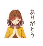遅刻しがち丸の内OLの言い訳♡（個別スタンプ：3）