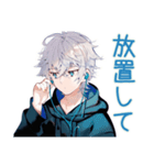 パーカー男子の休日だらだら（個別スタンプ：37）