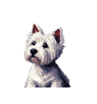 無言でウェストハイランドホワイトテリア（個別スタンプ：20）