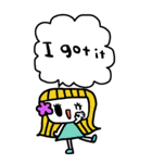 nenerin大きい英語スタンプ187（個別スタンプ：36）