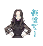 しっかり者な女子の夏★毎日使える（個別スタンプ：11）