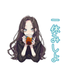 しっかり者な女子の夏★毎日使える（個別スタンプ：21）