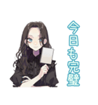 しっかり者な女子の夏★毎日使える（個別スタンプ：22）