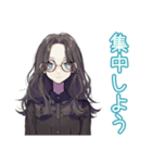 しっかり者な女子の夏★毎日使える（個別スタンプ：24）