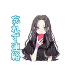 しっかり者な女子の夏★毎日使える（個別スタンプ：25）