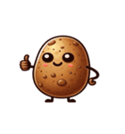 ポテトくん今日は話したくない（個別スタンプ：14）