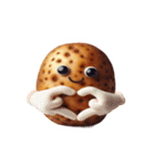 ポテトくん今日は話したくない（個別スタンプ：21）