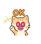 キュートな猫イラストのスタンプ（個別スタンプ：7）