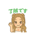 樹莉愛.*♡ຼ（個別スタンプ：8）