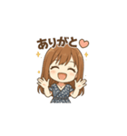 かわいく伝えるスタンプ（個別スタンプ：2）