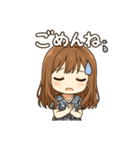 かわいく伝えるスタンプ（個別スタンプ：7）