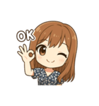 かわいく伝えるスタンプ（個別スタンプ：15）
