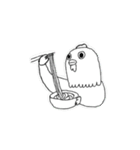 鶏頭うごく（個別スタンプ：1）