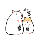 やや丁寧なおはむたち（個別スタンプ：25）