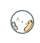 やや丁寧なおはむたち（個別スタンプ：39）