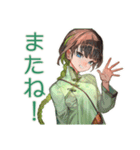 アオザイ女子のベトナム旅日記♡（個別スタンプ：8）