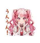 ラブリーな女の子のありがとう♡（個別スタンプ：30）