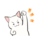 中高年ねこ でか文字版（個別スタンプ：13）