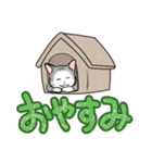 中高年ねこ でか文字版（個別スタンプ：26）