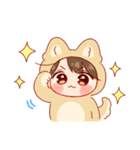 きぐるみちゃん☆ほぼ文字なし（個別スタンプ：1）
