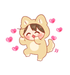 きぐるみちゃん☆ほぼ文字なし（個別スタンプ：3）