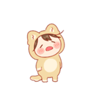 きぐるみちゃん☆ほぼ文字なし（個別スタンプ：21）