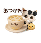 毎日ずっ〜と使える★愛猫のご挨拶【3D】（個別スタンプ：10）