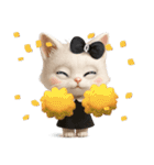 毎日ずっ〜と使える★愛猫のご挨拶【3D】（個別スタンプ：29）
