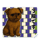 犬の メッセージ スタンプ 137（個別スタンプ：10）