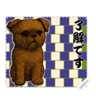 犬の メッセージ スタンプ 137（個別スタンプ：12）