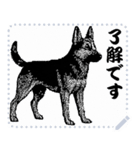 犬の メッセージ スタンプ 41（個別スタンプ：9）