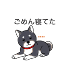 名前入り黒しば（個別スタンプ：15）